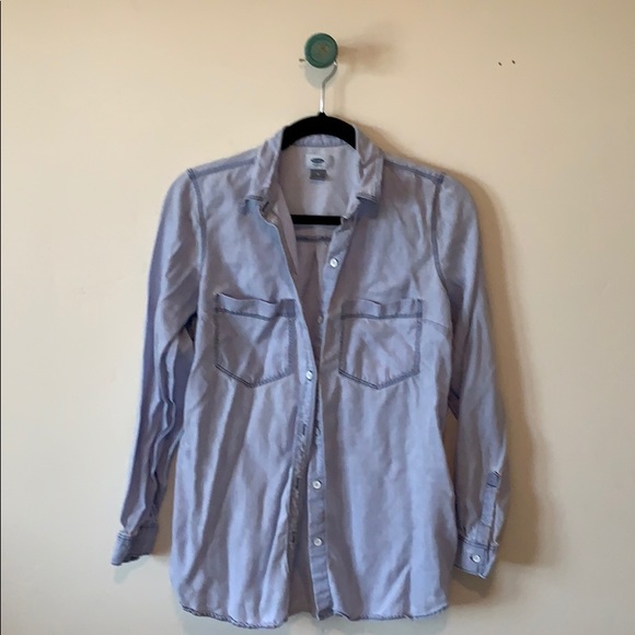 Old Navy Tops - Old Navy Denim Button-up Shirt